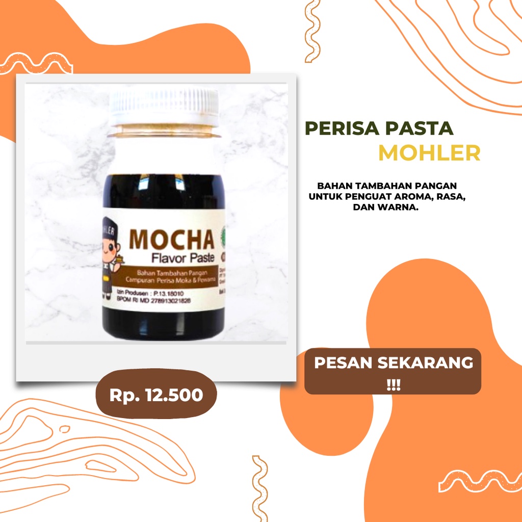 

✨Trend✔️PERISA PASTA MOCCA / PERISA MOHLER MOKKA / PERISA WARNA MAKANAN BISA DIBUAT MINUMAN MOKAA MOHLER / MOHLER Pasta perisa pewarna MOKA / MOCHA