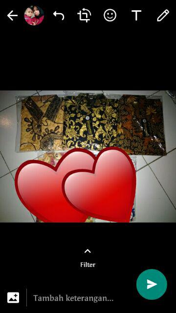 Atasan Batik Dolby Dolbi Dobby Doby Tenun Sutra Tulis Halus Katun Atbm Baron ,sarombit Atasan