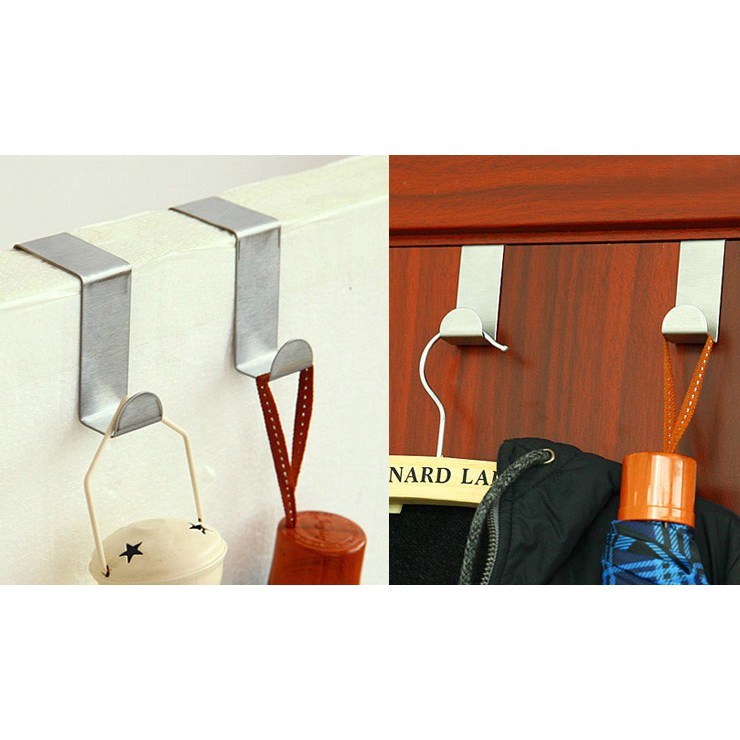 AS217 Gantungan Hook Pintu Stainless / Gantungan Stainless Multifungsi Hook Gantungan Pintu