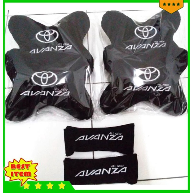 all new avanza bantal mobil headrest toyota avanza aksesoris interior mobil avanza