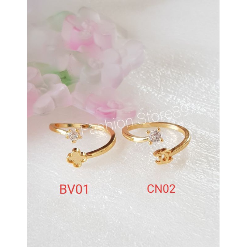 Cincin Bahan Xuping ukuran Elastis free size cincin import xuping fashion unik bahan elastis IMPORT