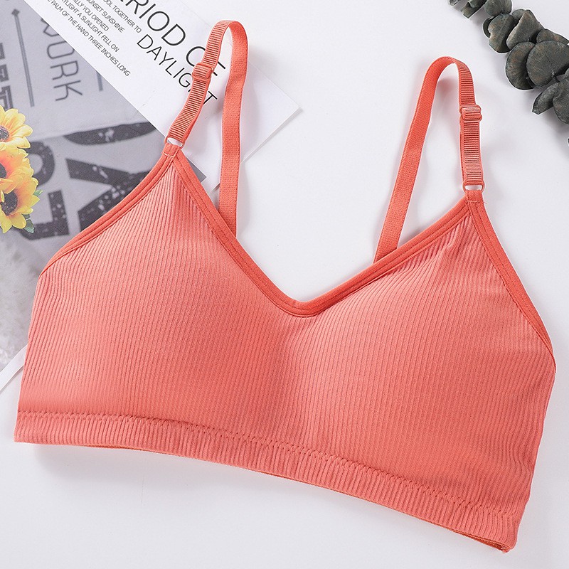 Hot Sale B35 Bra Wanita Model Tanpa Kawat Dengan Bahan Halus Sexy TMALL88