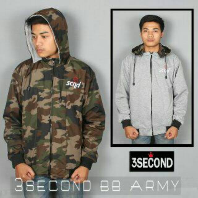 Jaket 3 second bb army