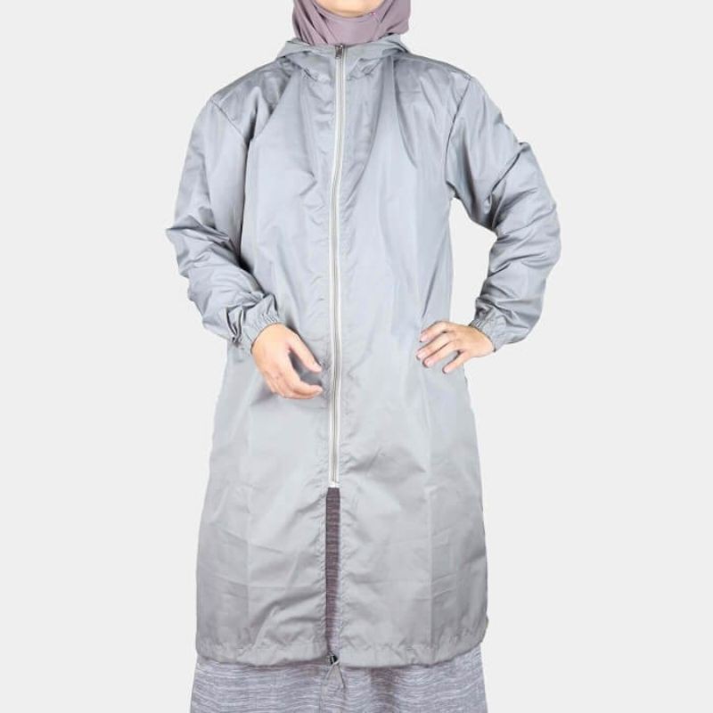 Jaket Anti Corona / Jaket APD Waterproof FREE MASKER - Long Jacket Abu