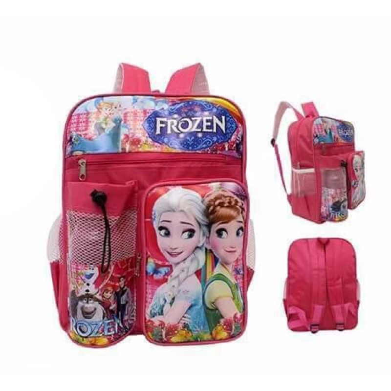 tas ransel anak perempuan bonus botol minum tas karakter anak tas sekolah little pony frozen LOL