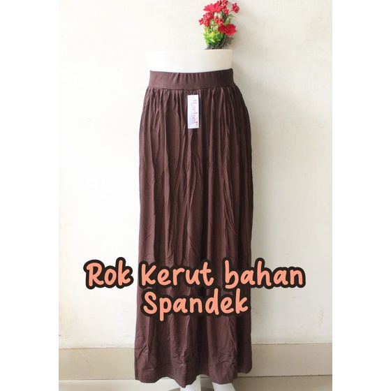 ROK KERUT Bahan/Spandek /wolpic/wolicrep