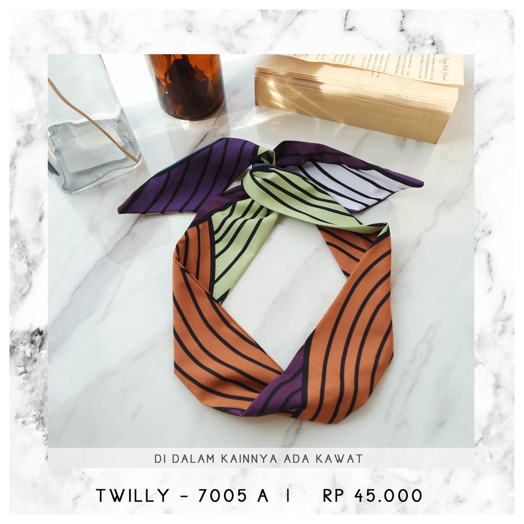 NECK SCARF / SYAL KOREA (ADA KAWAT DI DALAMNYA) - 7005