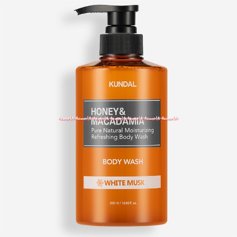 Kundal Honey &amp; Macadamia 500ml Moisturising Refreshing Body Wash Sabun Cair badan