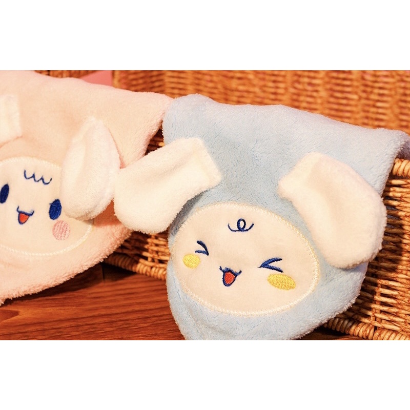 HANDUK LAP TANGAN LUCU UNIK HALUS LEMBUT MOTIF CINNAMOROLL HAND TOWEL PREMIUM QUALITY / LAP WASTAFEL DAPUR / PENGIRING TANGAN