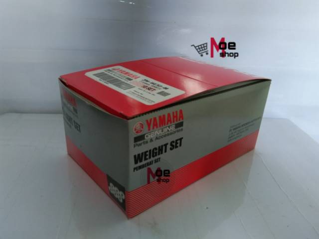 Roller Mio M3 / Xeon Asli Original Yamaha Weight Set 6pcs 2PH-WE763-00 Batu Timbangan Ori Orisinil