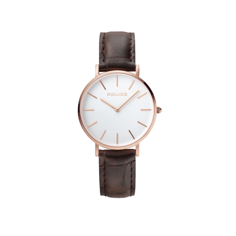 Jam Tangan Police Jam Tangan Wanita PL.15304BSR/01SET Original