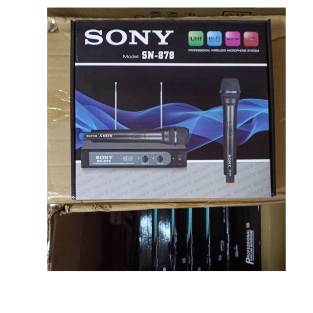 Microphone Wireless Sony SN 878
