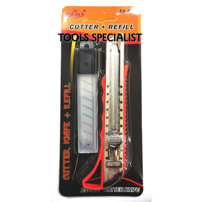 

Menakjubkan Cutter Plus Refill Isi Set 2 Pcs Terbatas