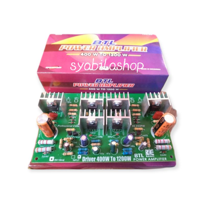 Kit Ranic Kit Power Amplifier BTL 400W To 1200W-RE.050/317