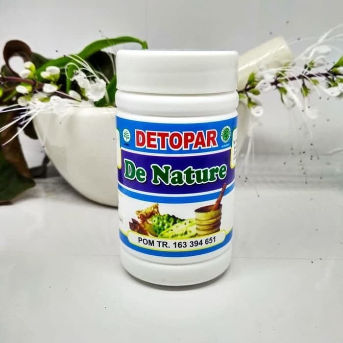 DETOPAR De Nature Asli Obat Paru Paru Ampuh Herbal Resmi PT. De Nature Indonesia