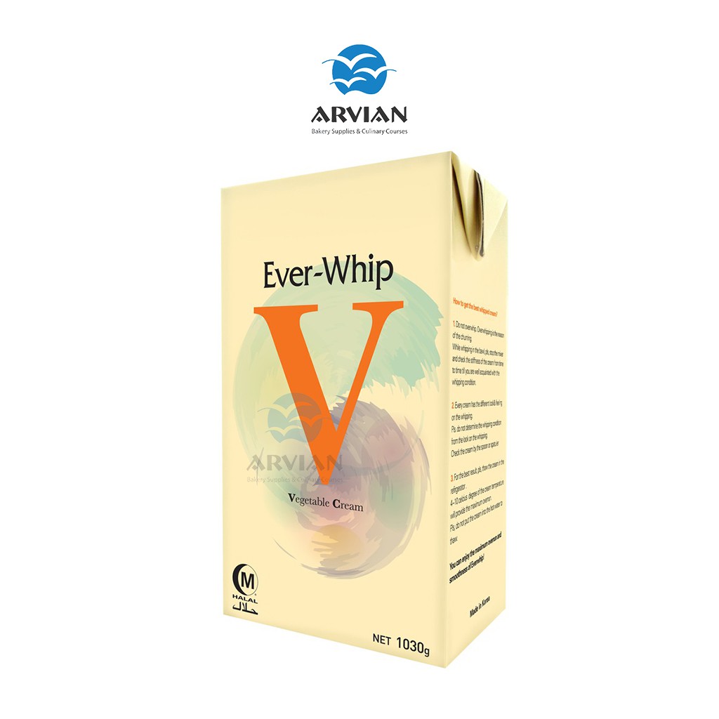 Ever Whip Non Dairy Whip Cream [Instant Surabaya] - Arvian