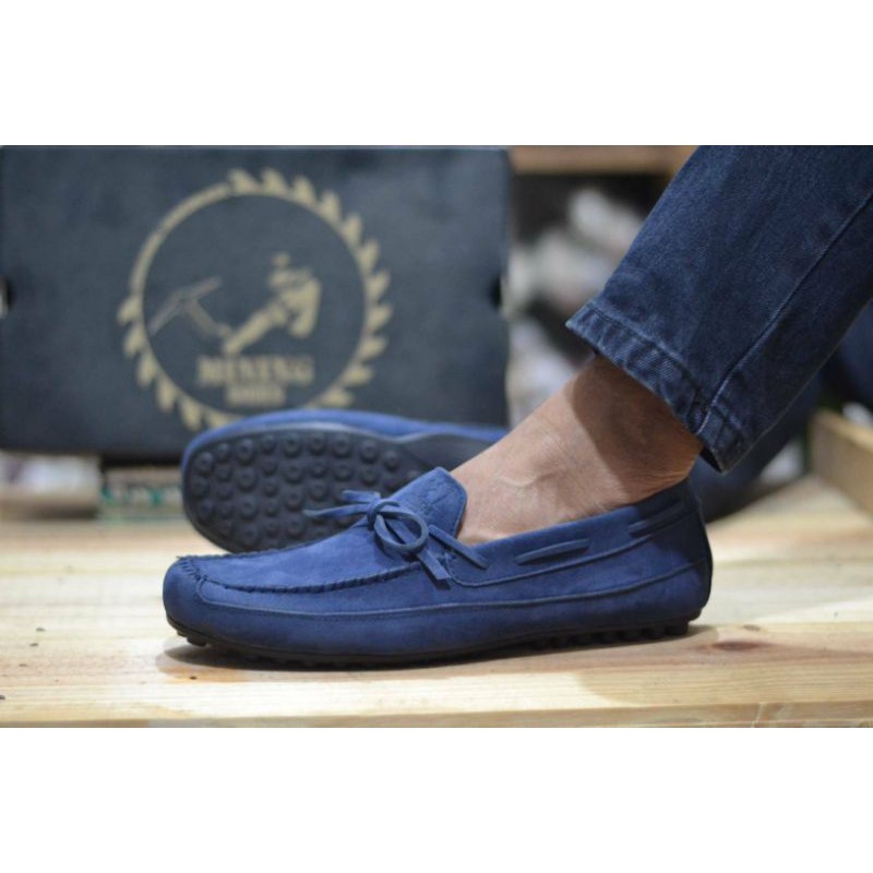 XSHOESBDG | Sepatu Kasual Slip On Pria Kulit Suede Casual Pria Nongkrong Main Trendy Terbaru 2020