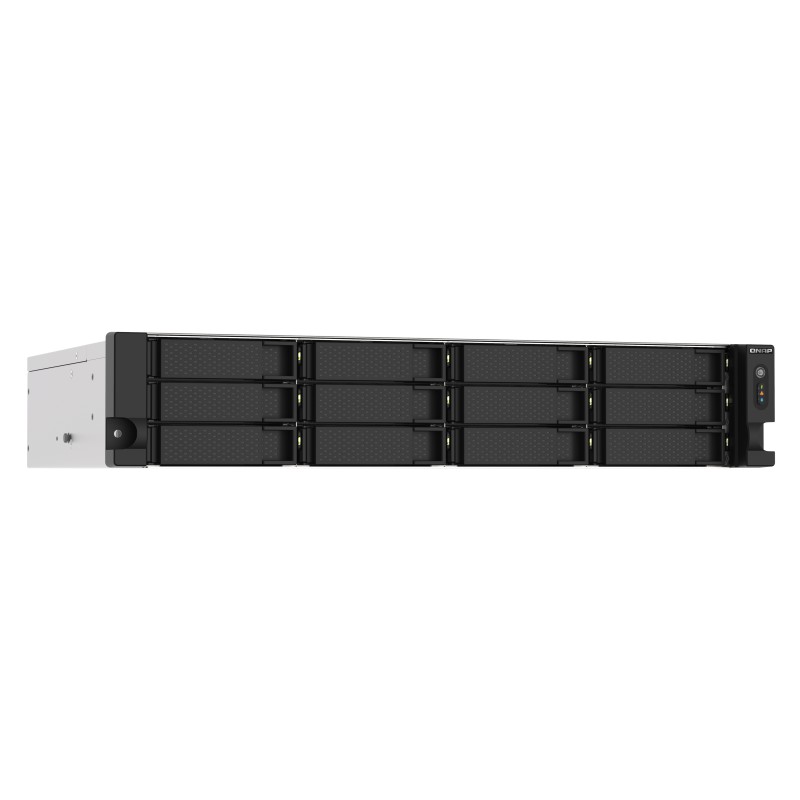 QNAP TS-1253DU-RP 4GB RAM 12-Bay NAS Rackmount Storage External Cloud