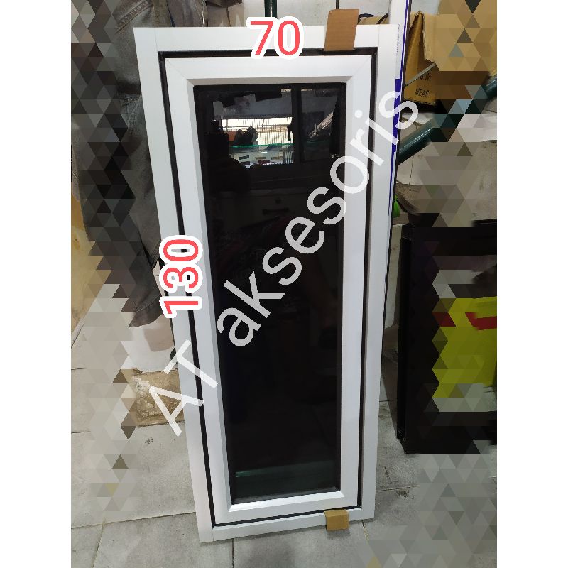 jendela aluminium 70x130