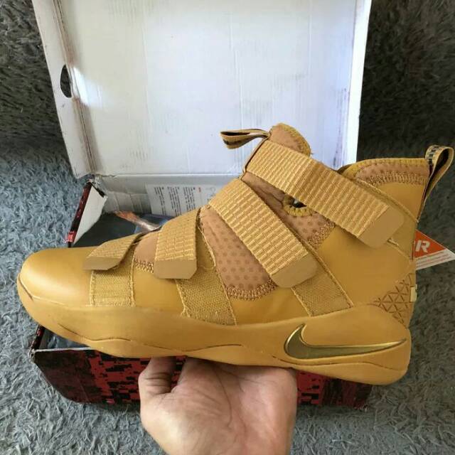 Sepatu Lebron soldier Brown Original Premium