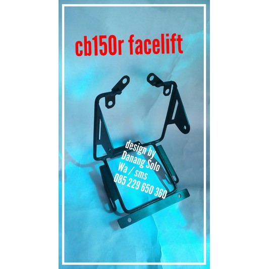 Breket lampu pesek cb150r new streetfire facelift