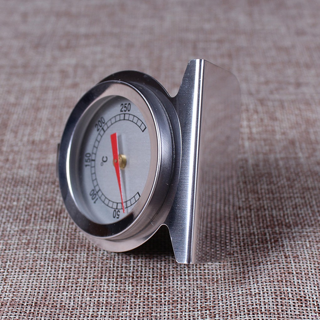 [READY STOCK] Stainless Steel Oven Cooker Thermometer Temperature Gauge Mini Thermometer Grill Temperature Gauge for Home Kitchen Food