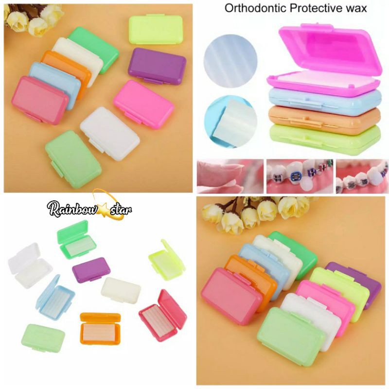 Wax Ortho Anti Sariawan / Lilin Ortho / Lilin Dental Gum Anti Sariawan