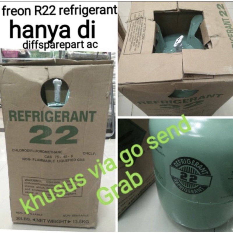 Gas ac rumah R22 Refrigerant 13.6kg