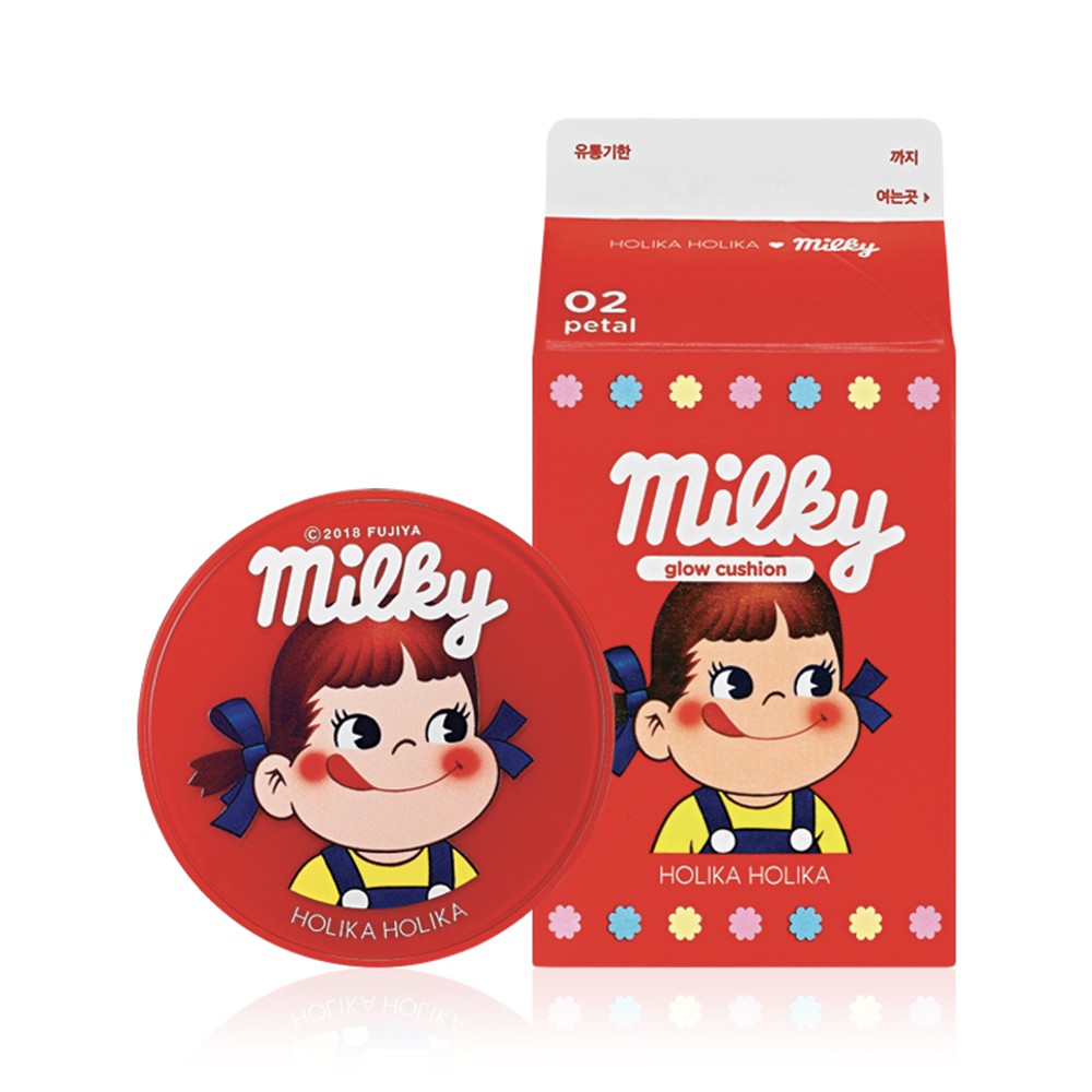 Holika Holika Peko Hard Cover Glow Cushion 02 Petal