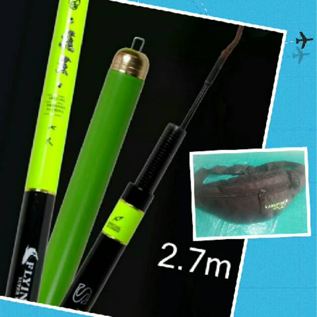 [FREE WAITSBAG]Tegek taiwan kaku 12H, galatama lele 270cm