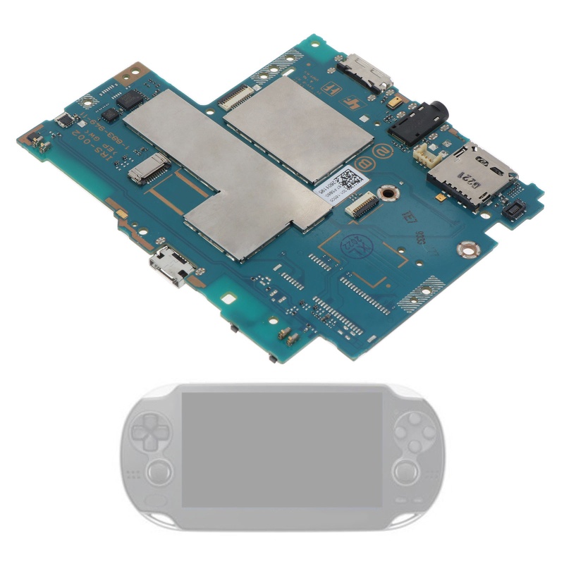 Btsg PCB Motherboard Untuk PSVita1000 1001bagian Perbaikan Controller Green PAD GamePads