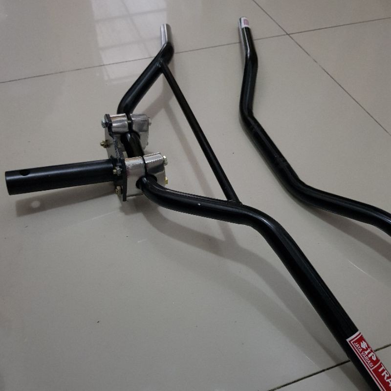 2 stang stir 1 dudukan adaptor trondol motor honda beat fi karbu vario 110 125 blade revo supra dll