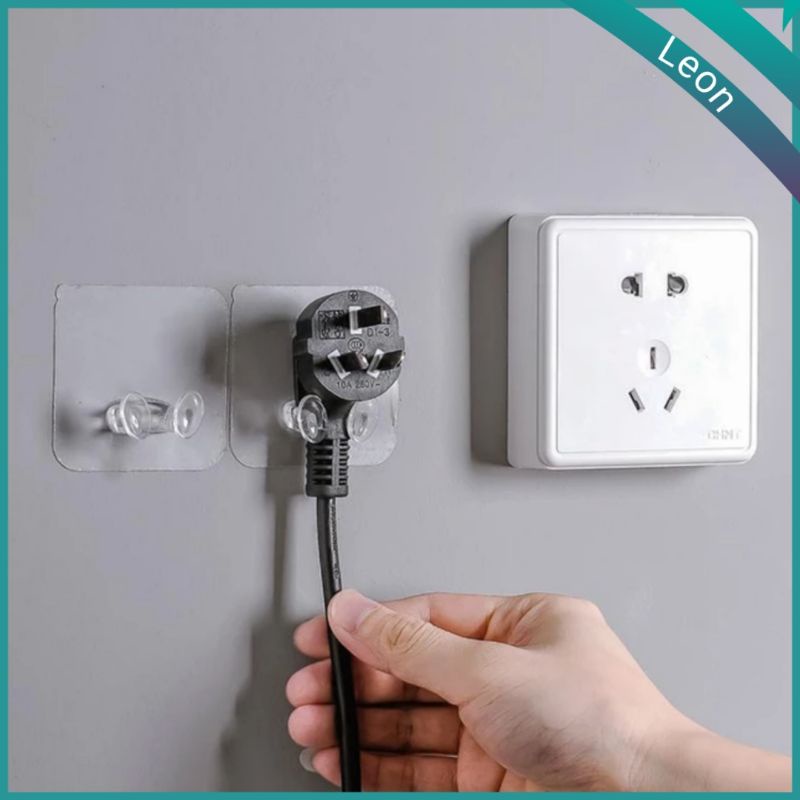 LEON , GANTUNGAN TEMPEL KABEL SERBAGUNA 2 SISI