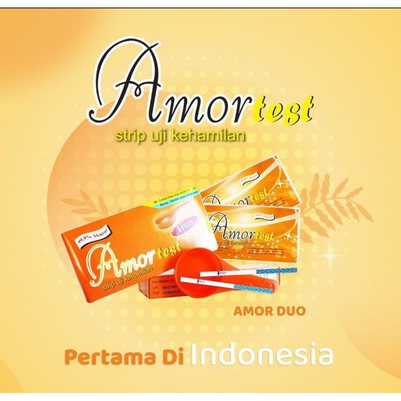 lov me❤Amor Test Pack |amore test- Alat Test Kehamilan dalam 7hari Hubungan-PRIVASI AMAN