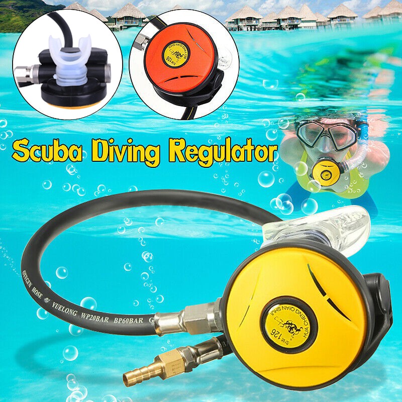 Regulator Diving Dakor Mouthpiece Selam Mouth Piece Diving Kompresor Selang Hose Alat Napas Nelayan Hookah