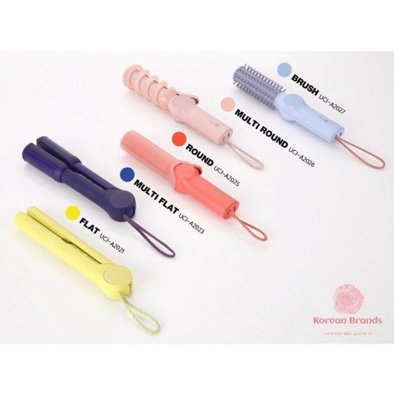 Unix Take Away Cordless Flat Iron Hair Styling Korea USB Tanpa Kabel