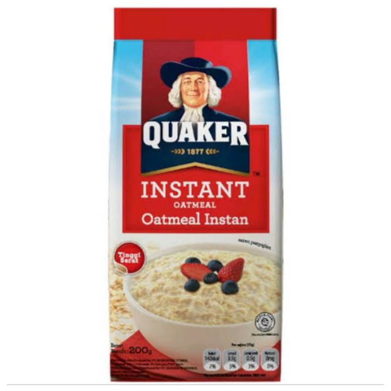 

Quaker Oat Instant Bag 200gr