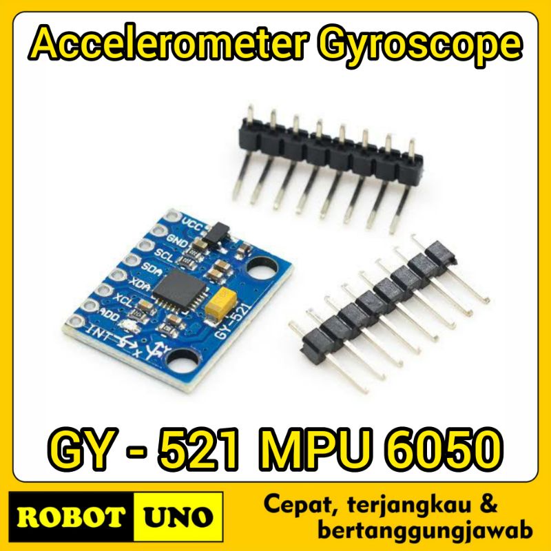 Jual Gyroscope Arduino Raspberry Pi GY521 MPU6050 Shopee Indonesia