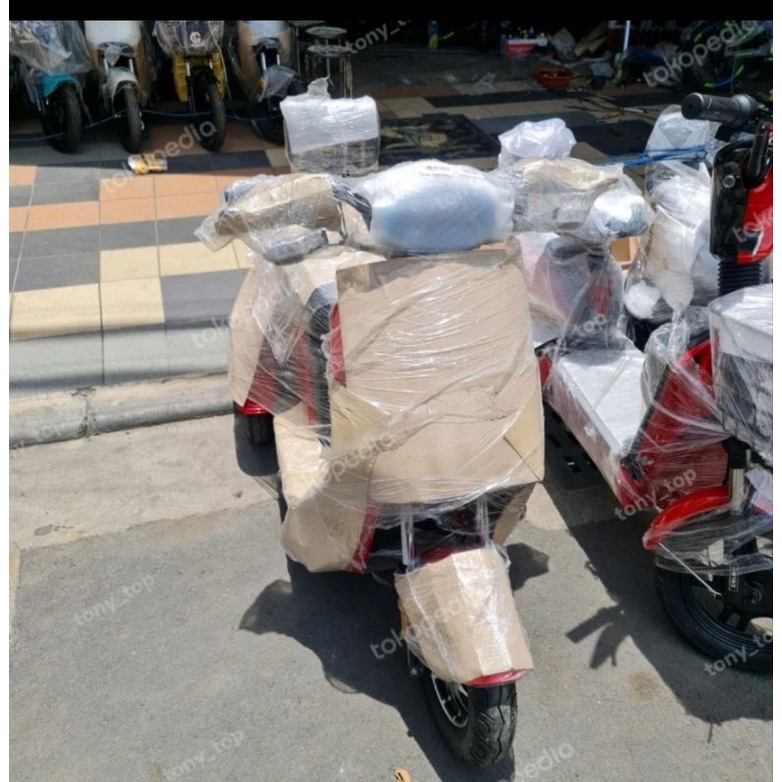 Sepeda Listrik Ebike Pasific Exotic Spazio Spasio Roda 3 R3 Tiga Aki