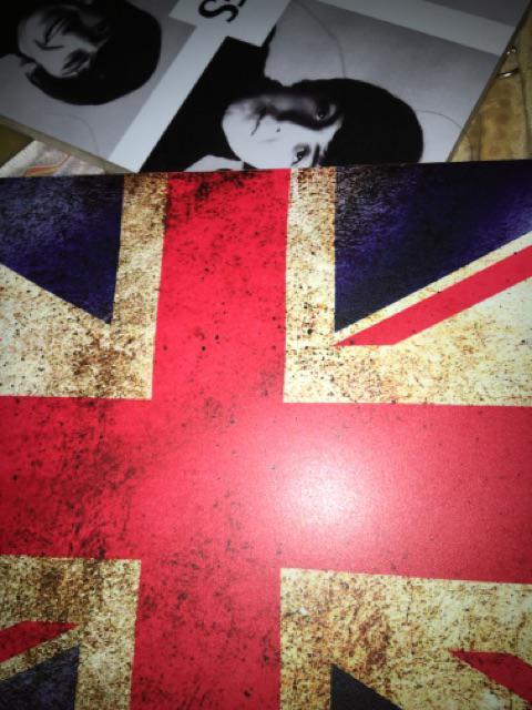 Hiasan Dinding Dekorasi Dinding Bendera Inggris Poster Kayu Wall Decor