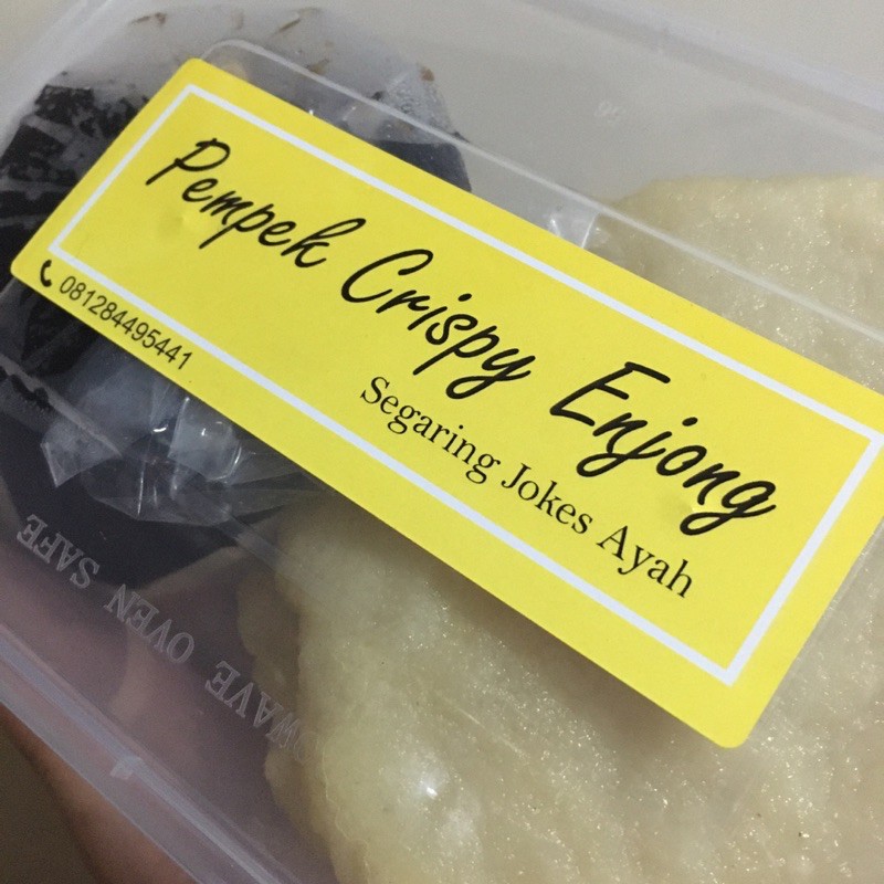 

Pempek Crispy dengan Ikan Tenggiri Premium [BUKAN PEMPEK KULIT]