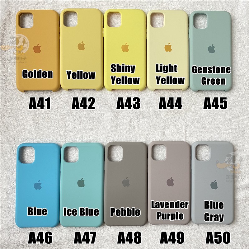 [[Tertutup Penuh] Silicon Case iPhone 12 Pro Max i12 mini i11promax i6 6SPlus 7 8 7Plus/8plus/X/XS/xsmax Casing iPhone SE 2020 Cover