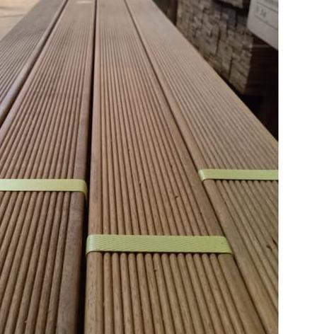 ❃ Decking Kayu Solid Bengkirai / Kayu Bengkirai Batangan ♜
