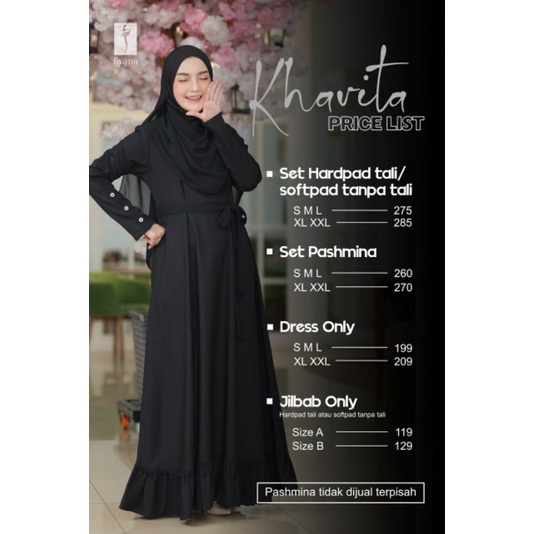 Gamis Khavita Dress Only by Kyana