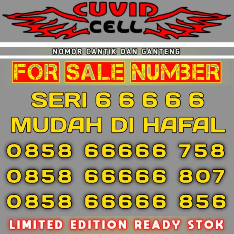 indosat im3 nomor cantik 66666