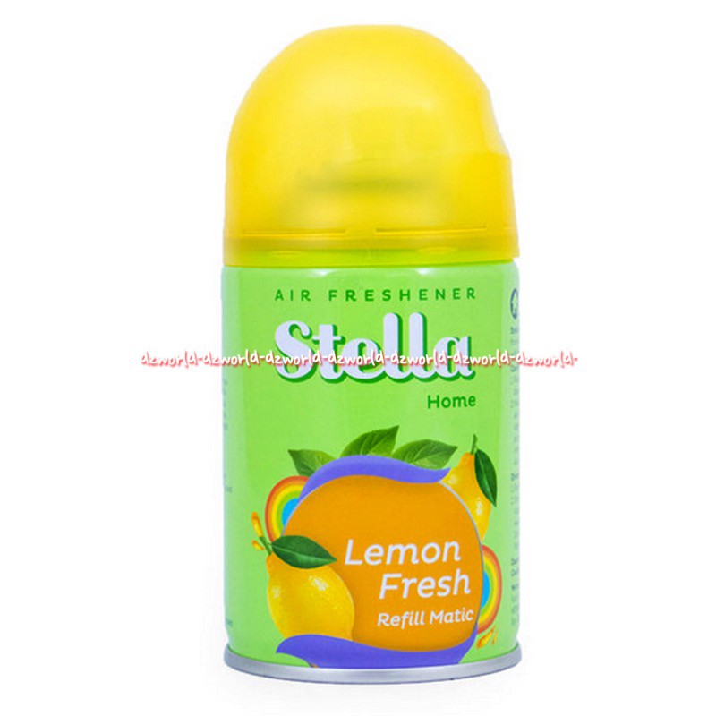 Stella Matic Lemon Refill Isi Ulang Pengharum Ruangan Otomatis 225ml