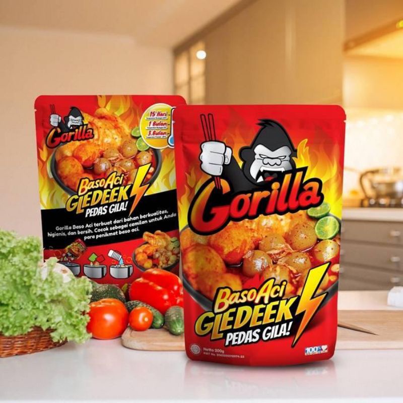 

Gorilla Baso Aci Gleedeek 200gr