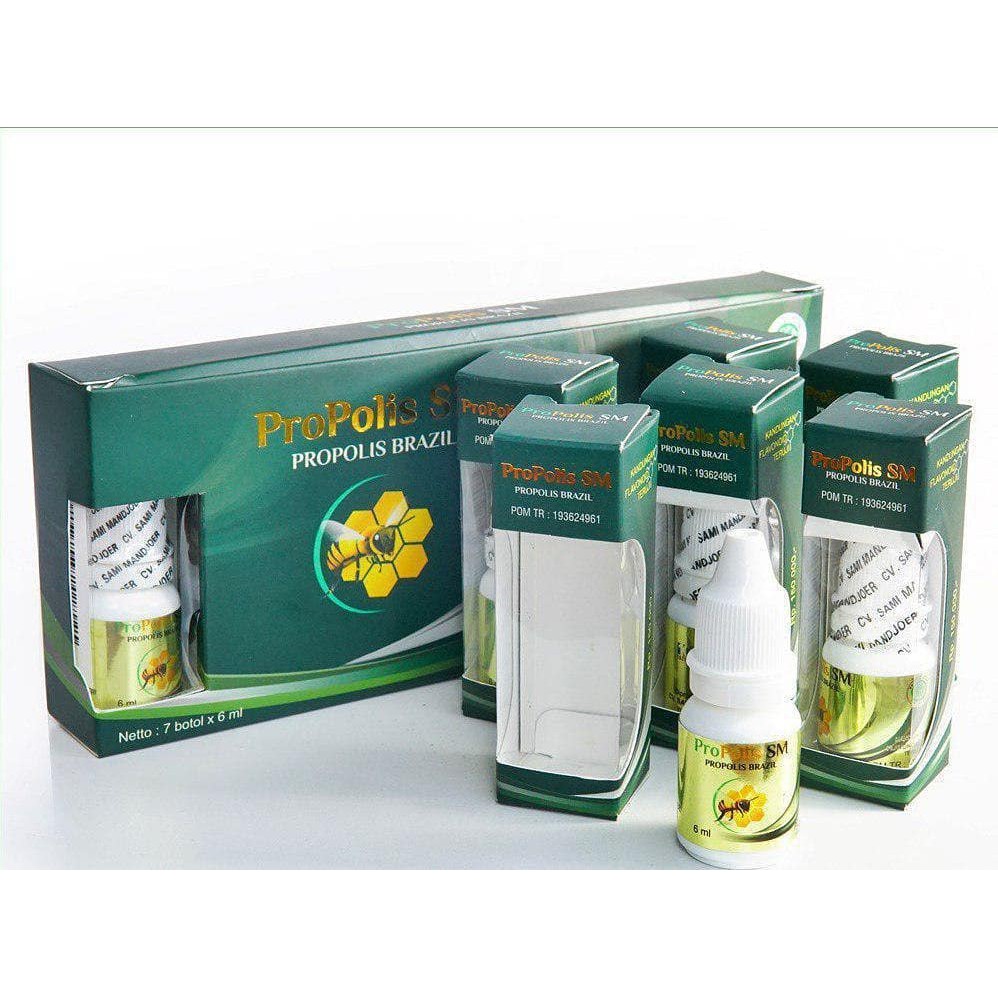 Obat Polip Hidung, Sinusitis, Hidung Tersumbat, Pilek Menahun - Obat Tetes Hidung Propolis SM - BPOM-5