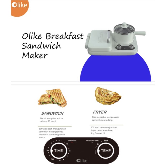 Olike Breakfast Sandwich Maker