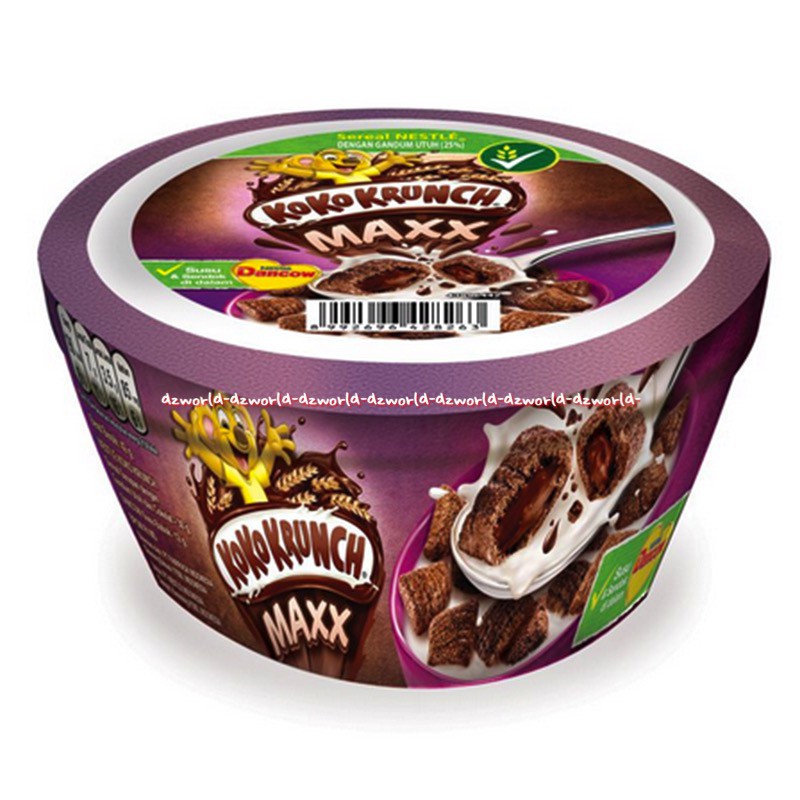 Koko Krunch Maxx Dancow Cereal Cup Sereal Isi Coklat 42gr Koko Kranch Kran